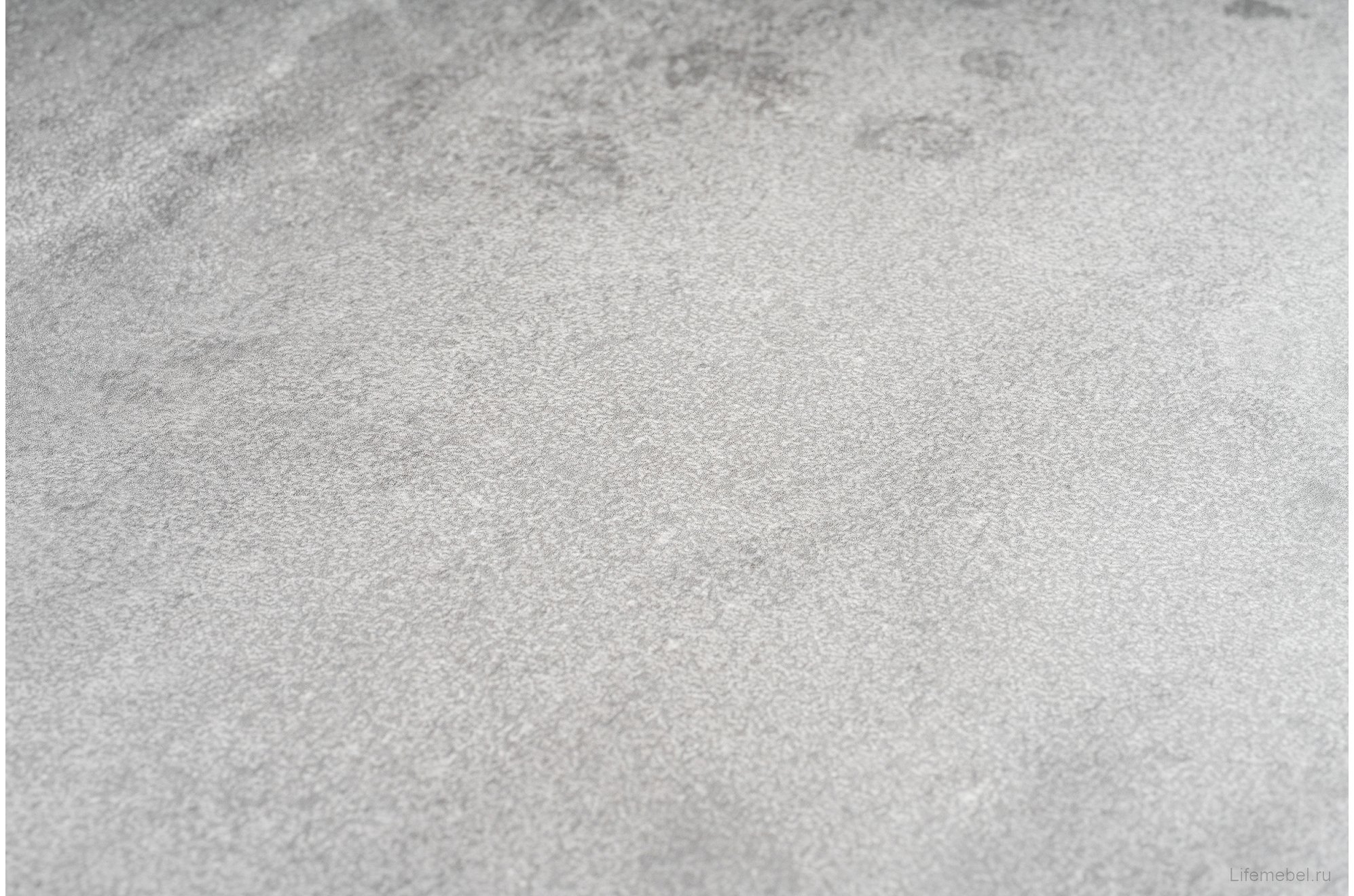 Деревянный стол Тринити Лофт 140х80 бетон светлый / белый матовый