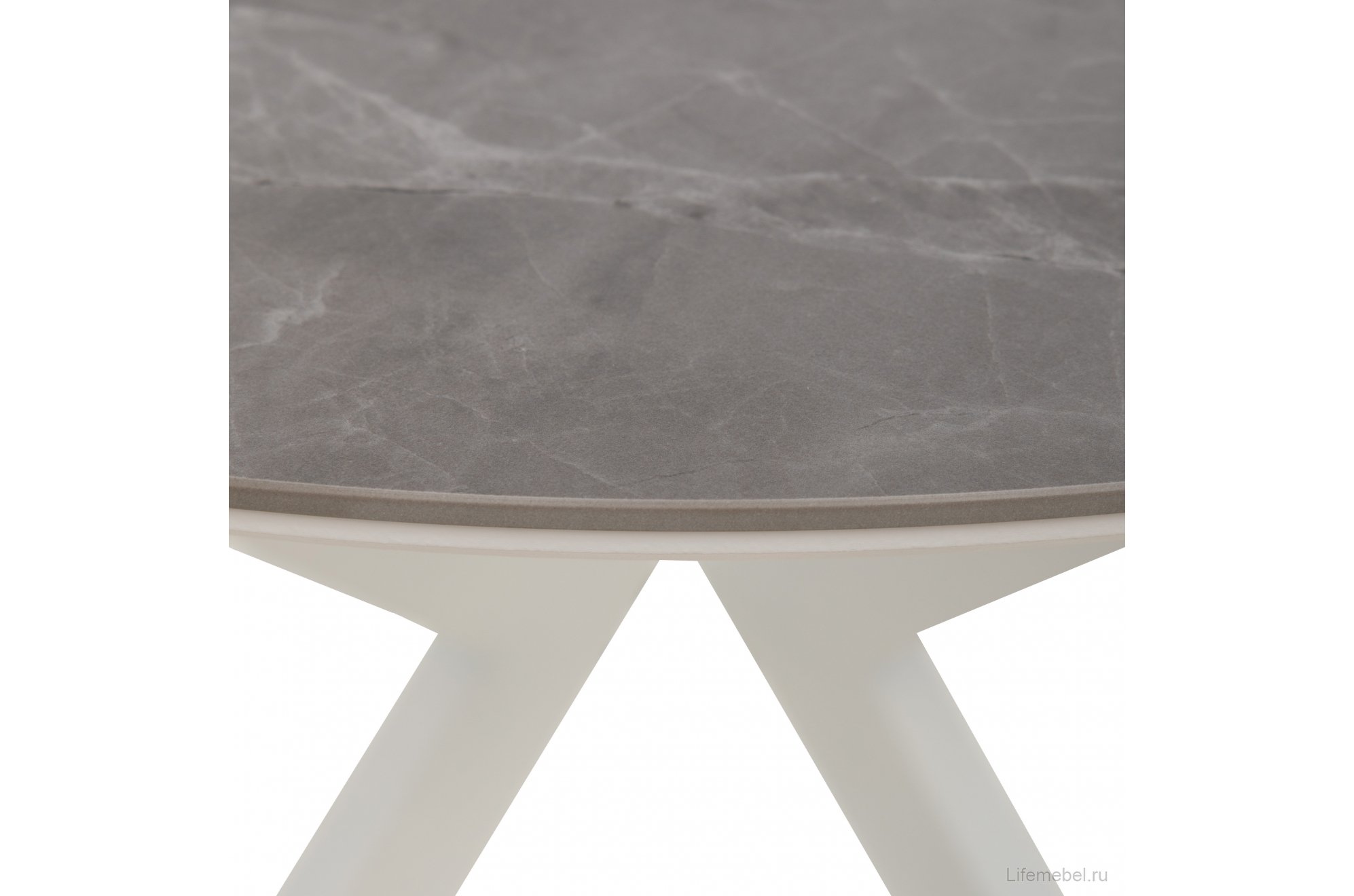 Стол Хокку бетон / белый