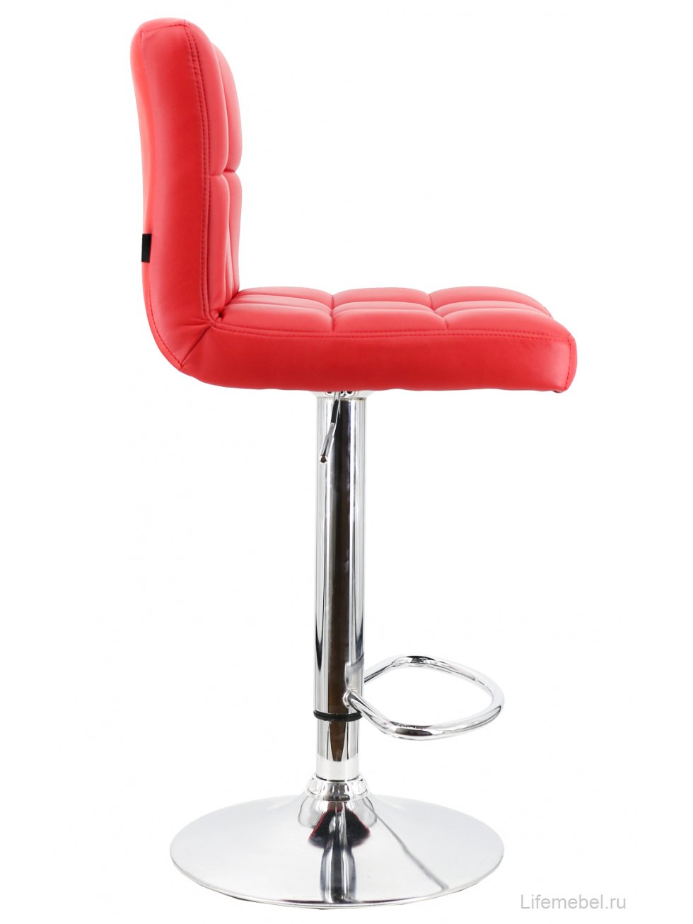 Барный стул Everprof Asti экокожа красный