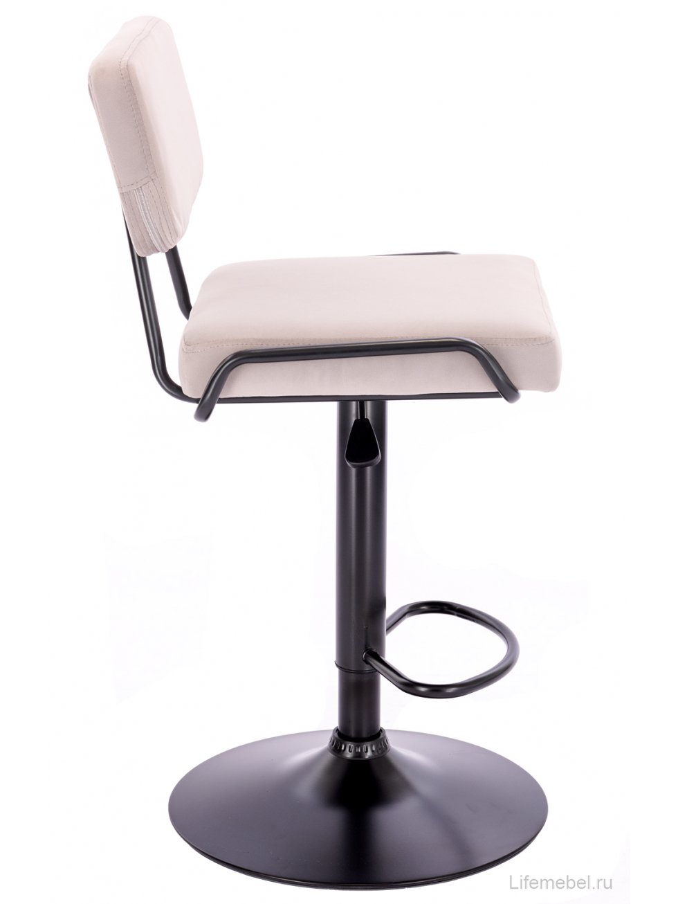 Барный стул Everprof Bit ткань серо-бежевый