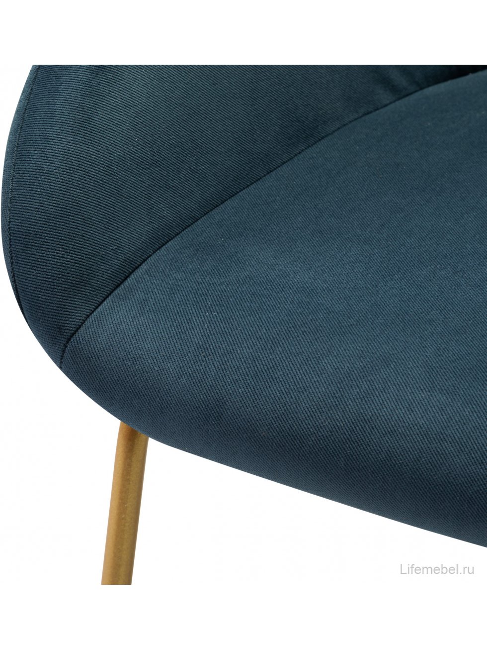 Барный стул Kent Diag blue / линк золото