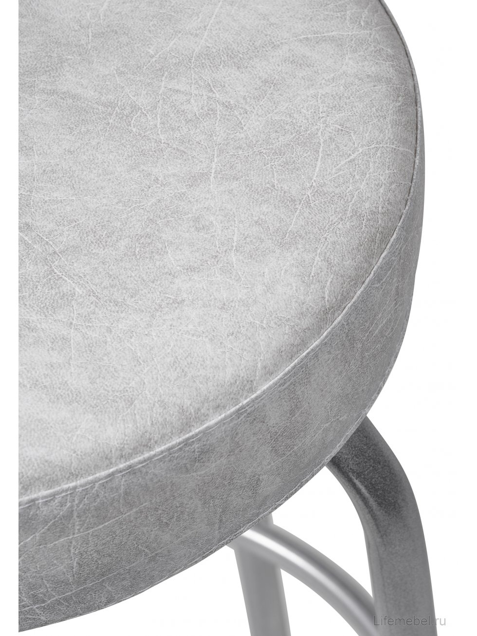 Барный стул Kuroda белый мрамор / светлый мусс