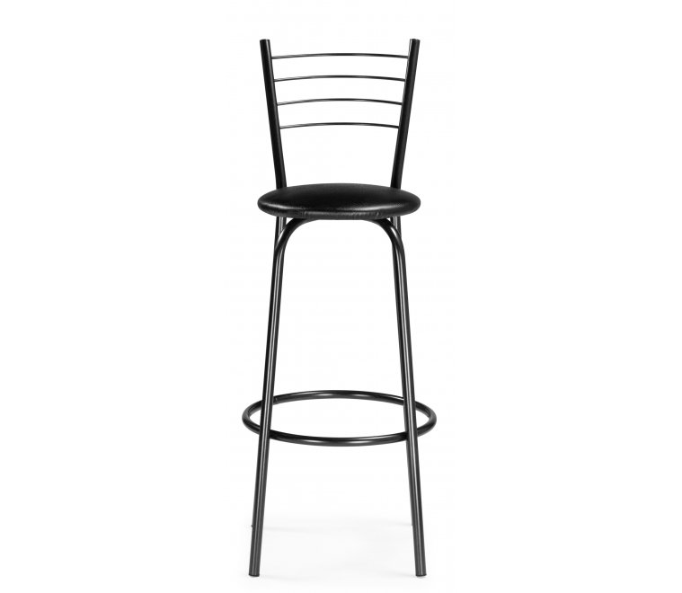 Барный стул Sadov черный / светлый мусс Барный стул Sadov черный / светлый мусс