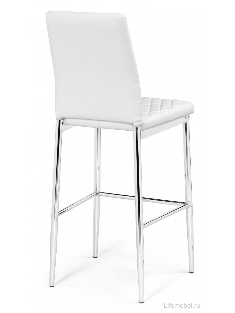 Барный стул Teon white / chrome