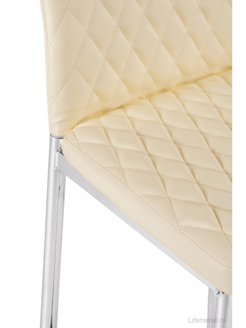 Барный стул Teon beige / chrome