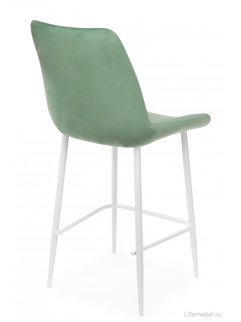 Полубарный стул Седа фисташковый (zd 651) / белый