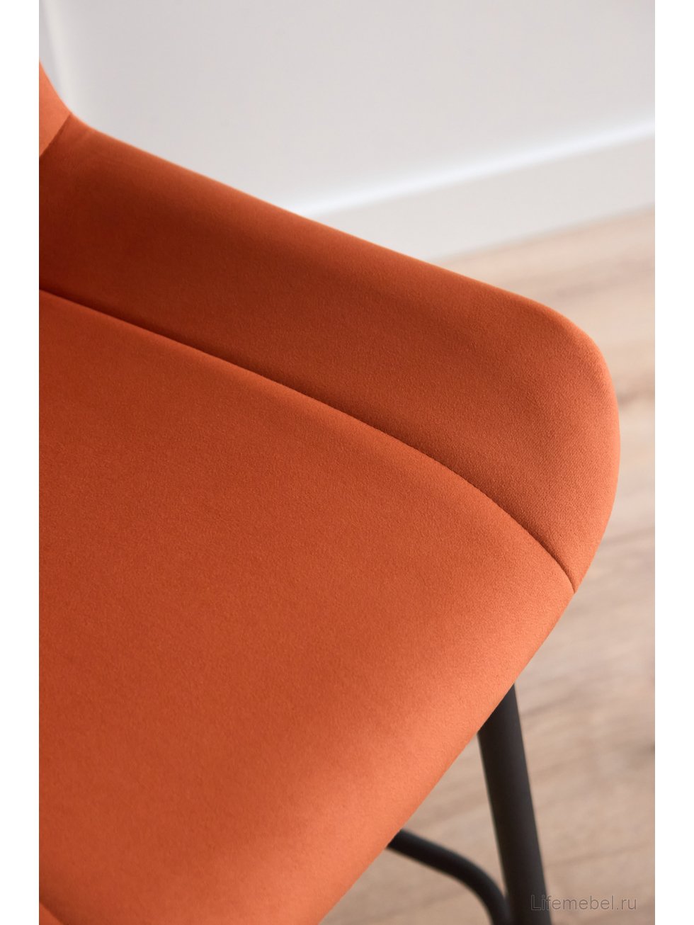 Полубарный стул Седа терракотовый (zd 432) / черный
