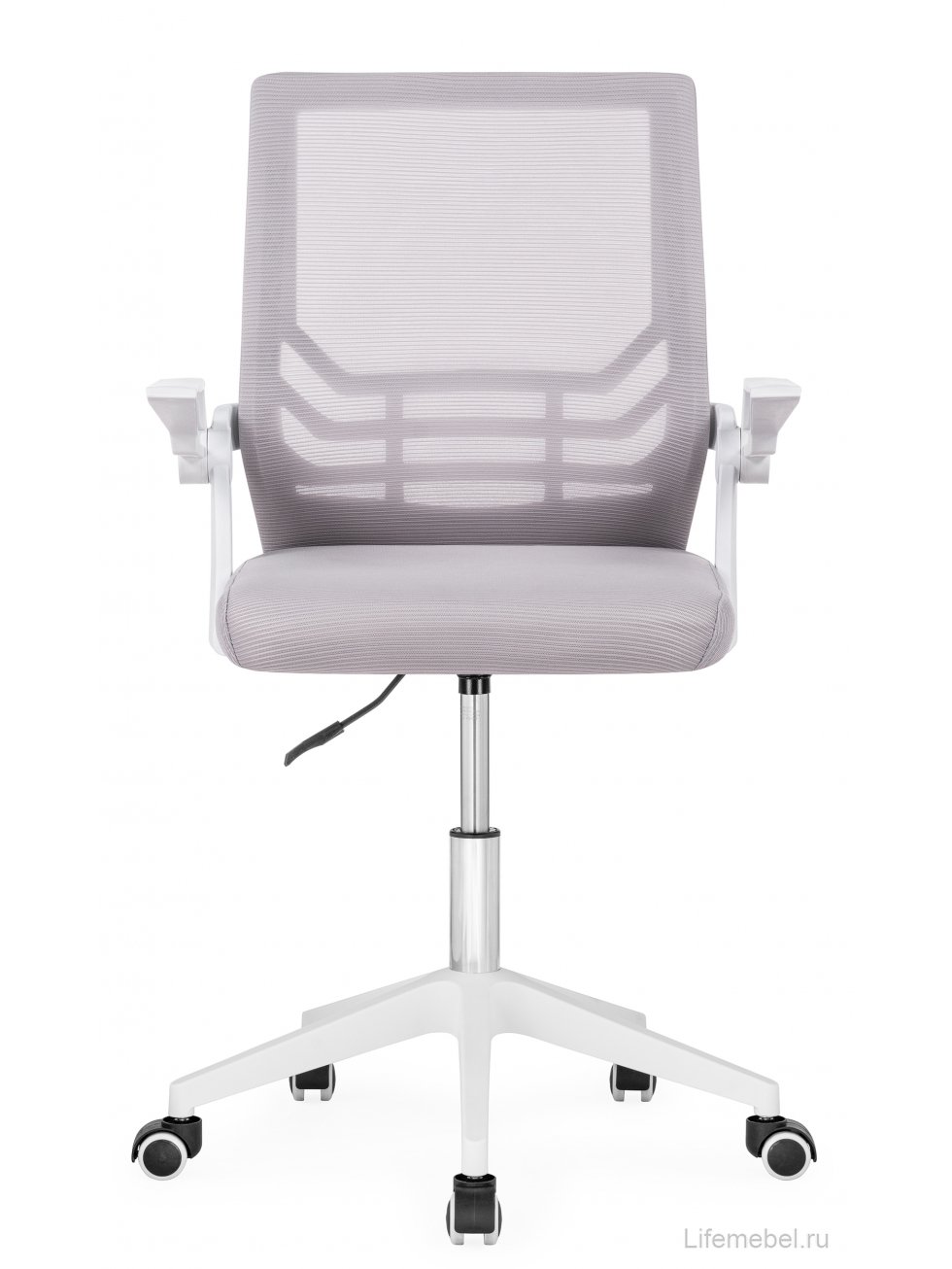 Компьютерное кресло Arrow light gray / white