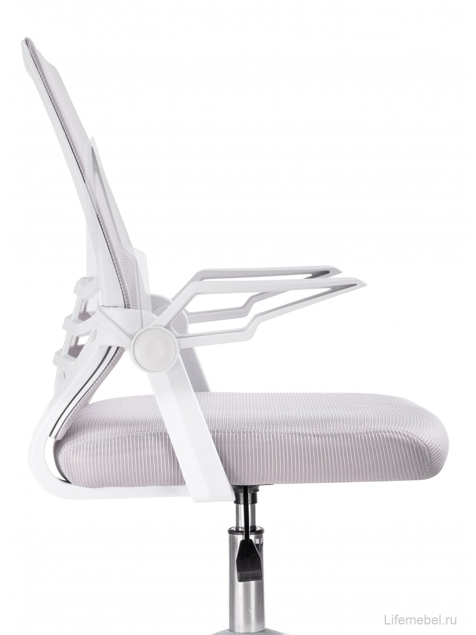 Компьютерное кресло Arrow light gray / white