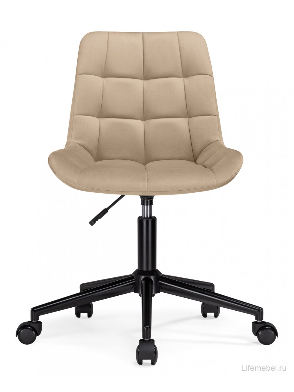 Компьютерное кресло Честер бежевый / черный