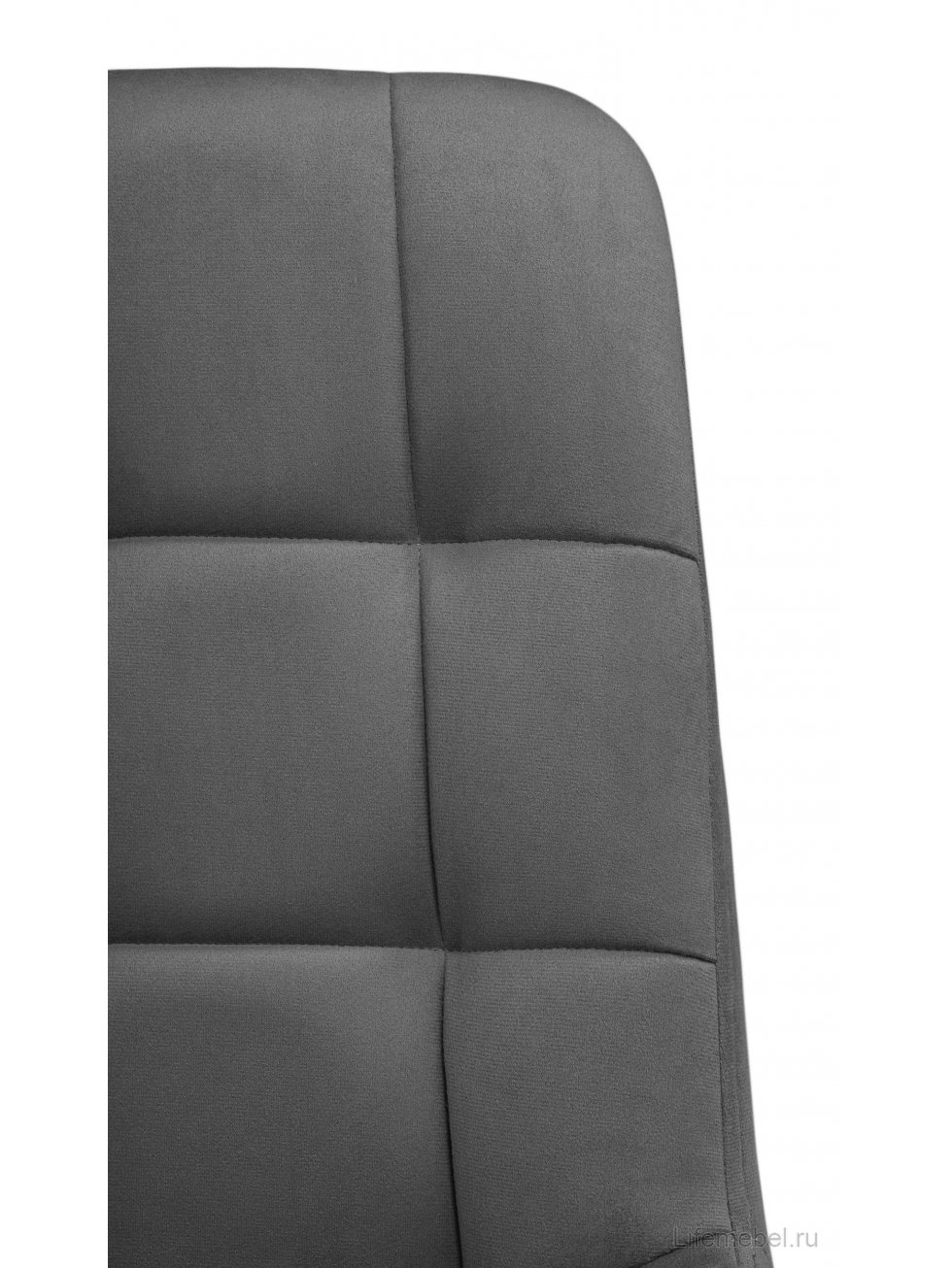 Компьютерное кресло Честер темно-серый велюр / черный