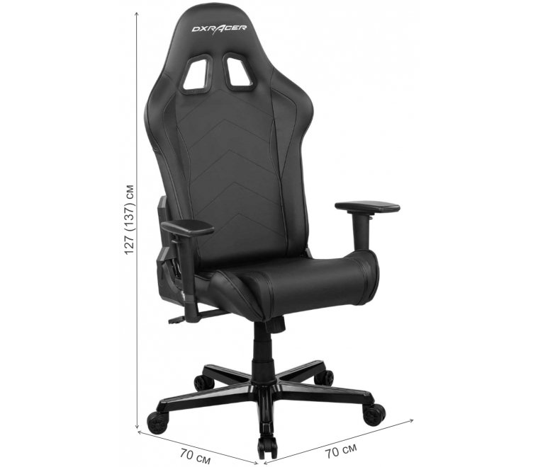 Компьютерное кресло DXRacer OH/P08/N черный Компьютерное кресло DXRacer OH/P08/N черный