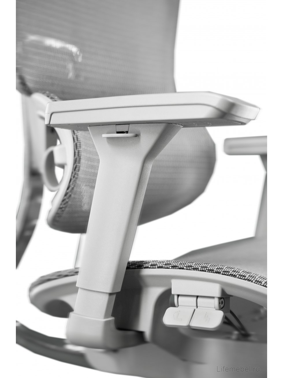 Компьютерное кресло Expert Ergo Sail LBH02W Gray серое