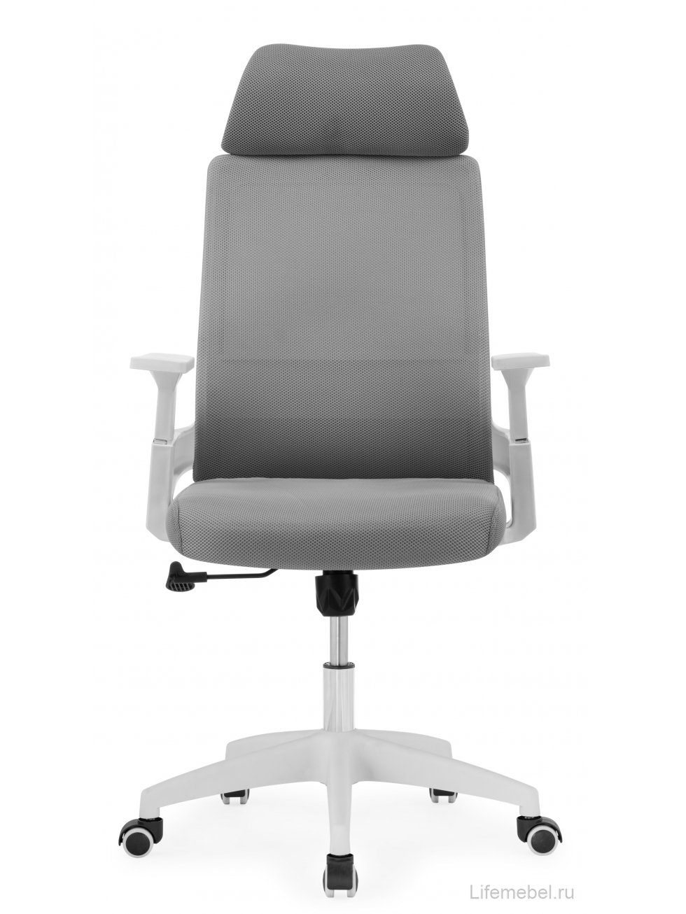 Компьютерное кресло Flok gray / white