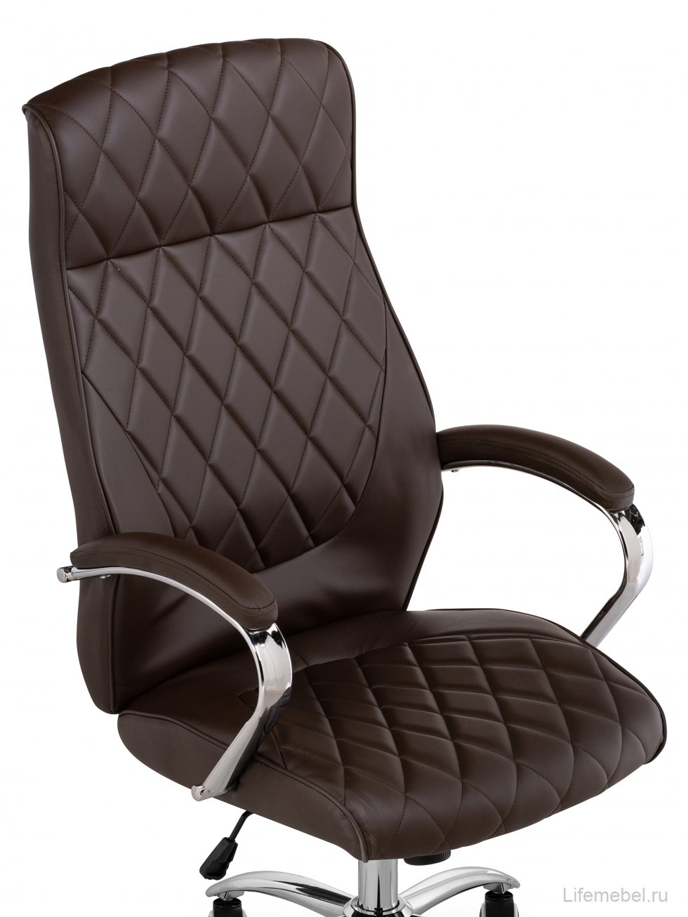 Компьютерное кресло Monte темно-коричневое