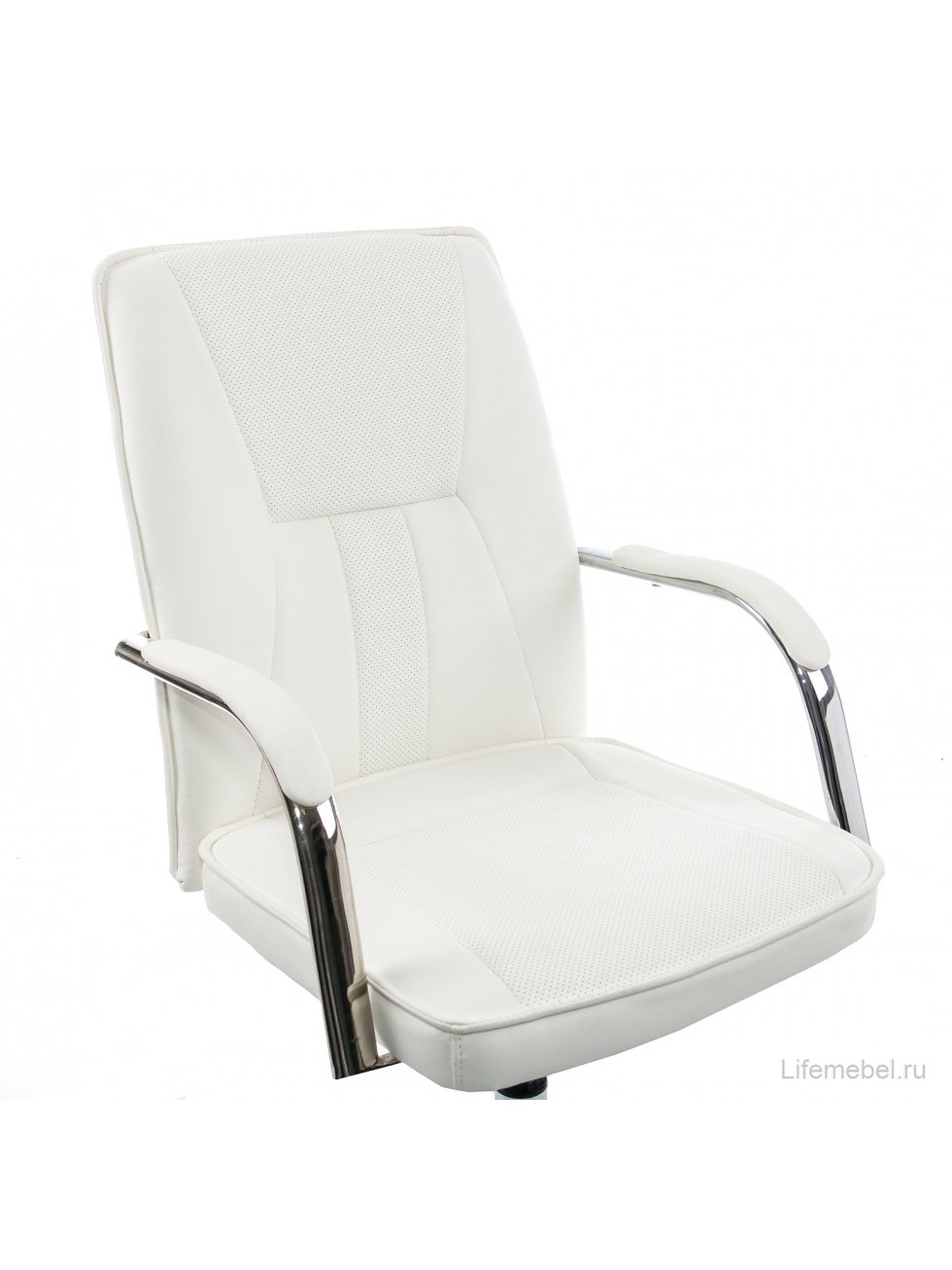 Компьютерное кресло Nadir белое  - Уцененный экземпляр