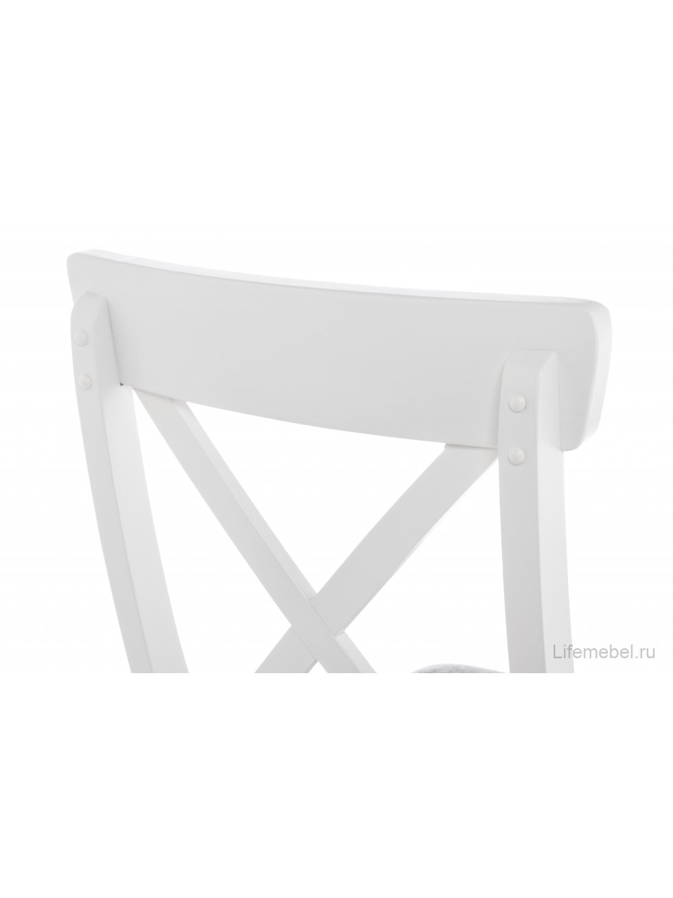 Деревянный стул Bern butter white / grey