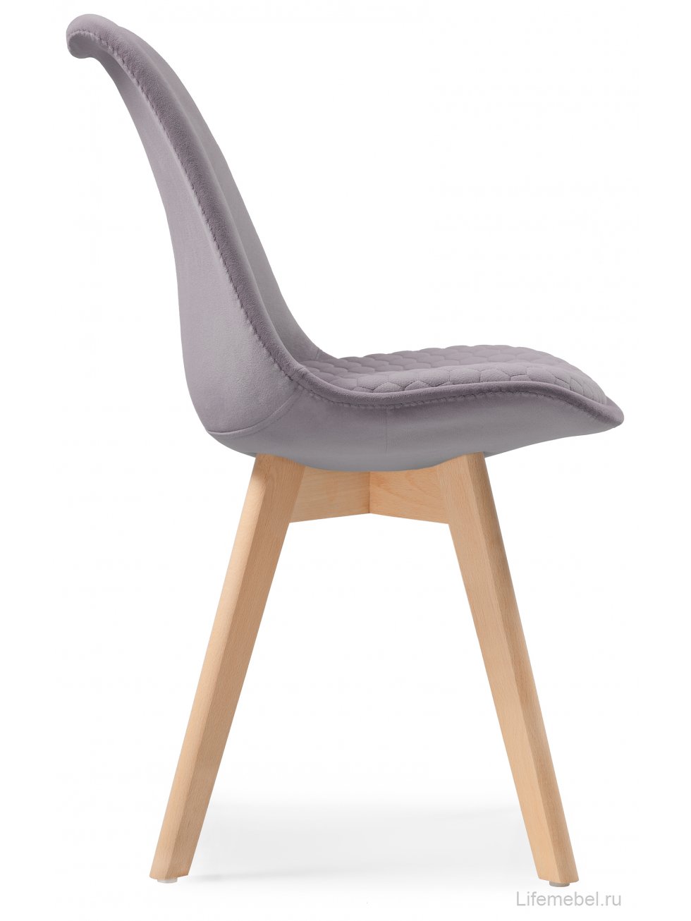 Деревянный стул Bonuss light gray / wood