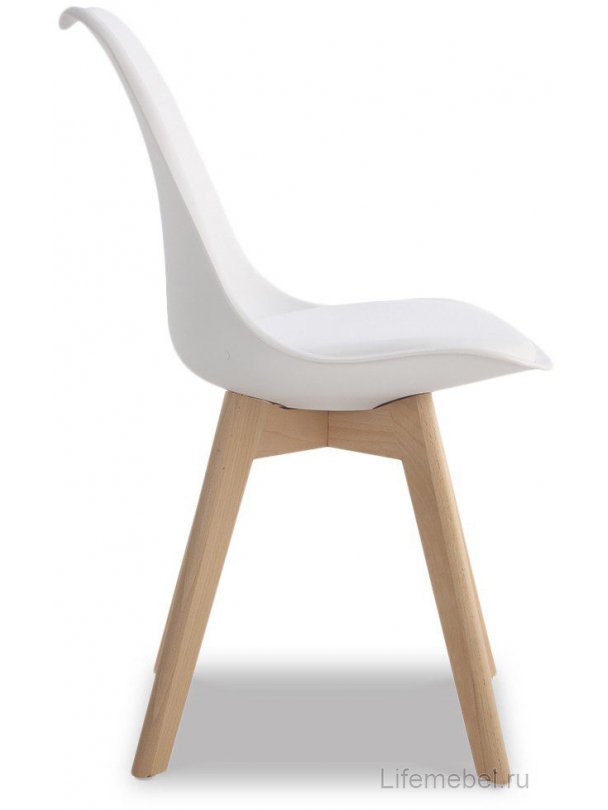 Деревянный стул Pioneer белый / деревянный