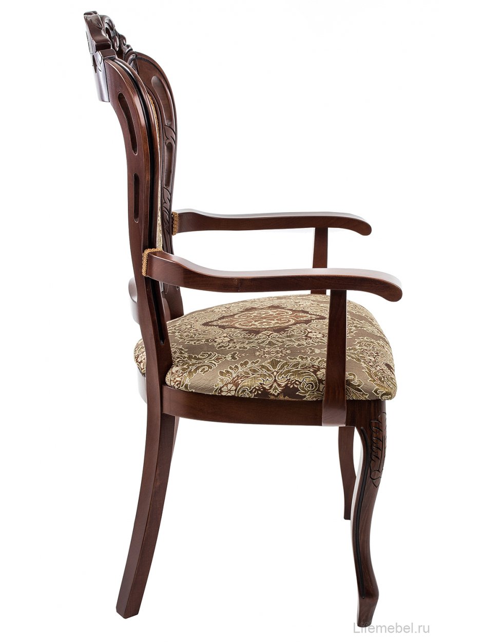 Кресло Bronte вишня / патина