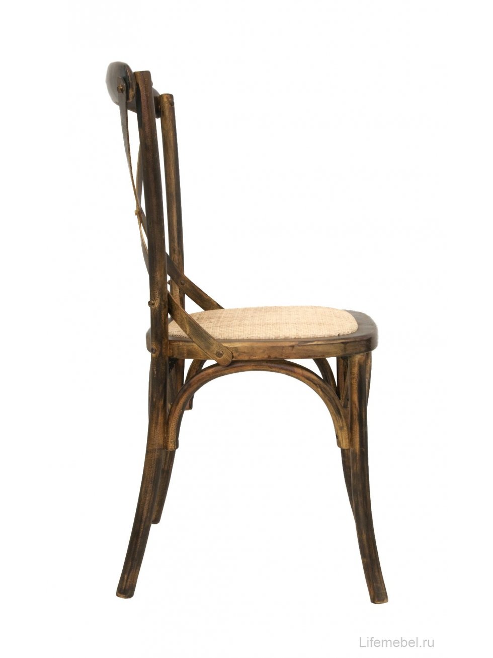 Стул Cross back bronze