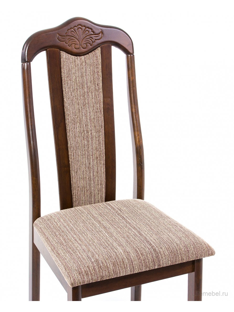 Стул деревянный Aron Soft dirty oak / beige