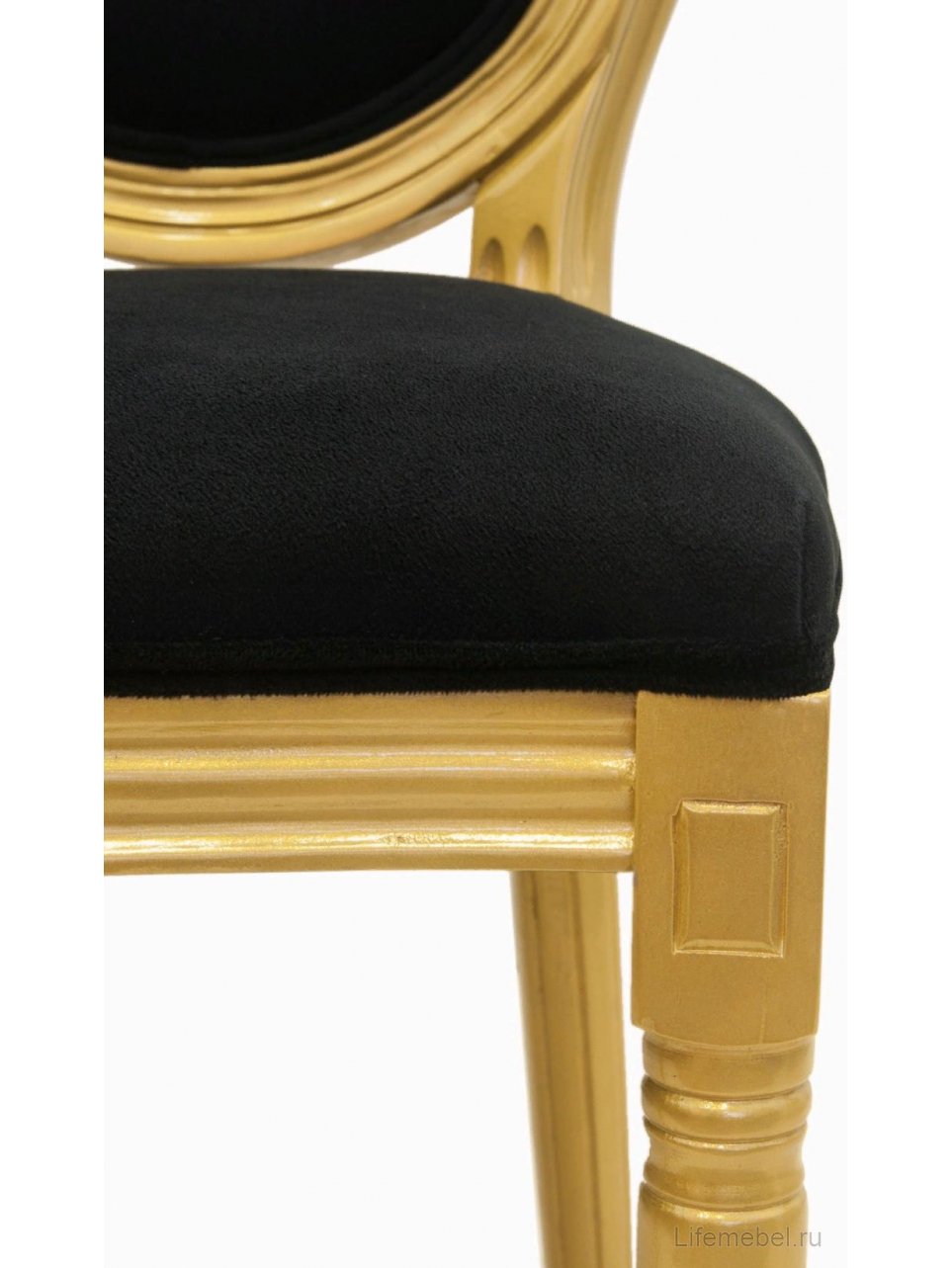 Стул деревянный Volker black gold