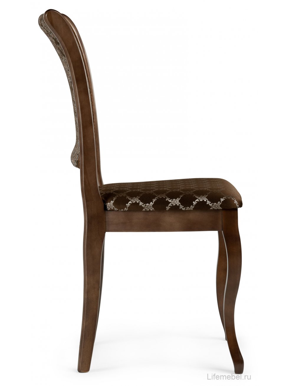 Деревянный стул Фабиано орех / шоколад комби