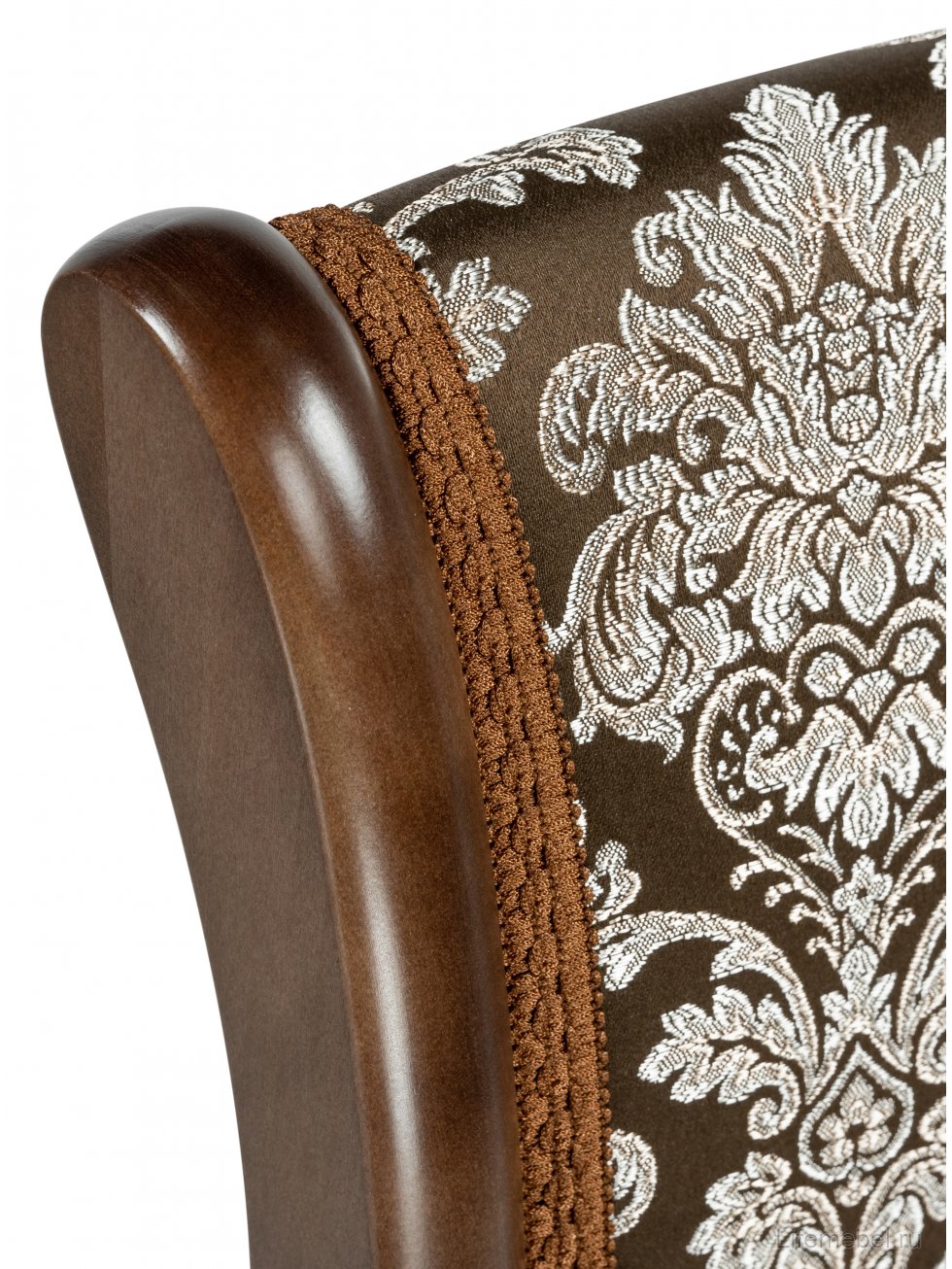 Деревянный стул Фабиано орех / шоколад комби