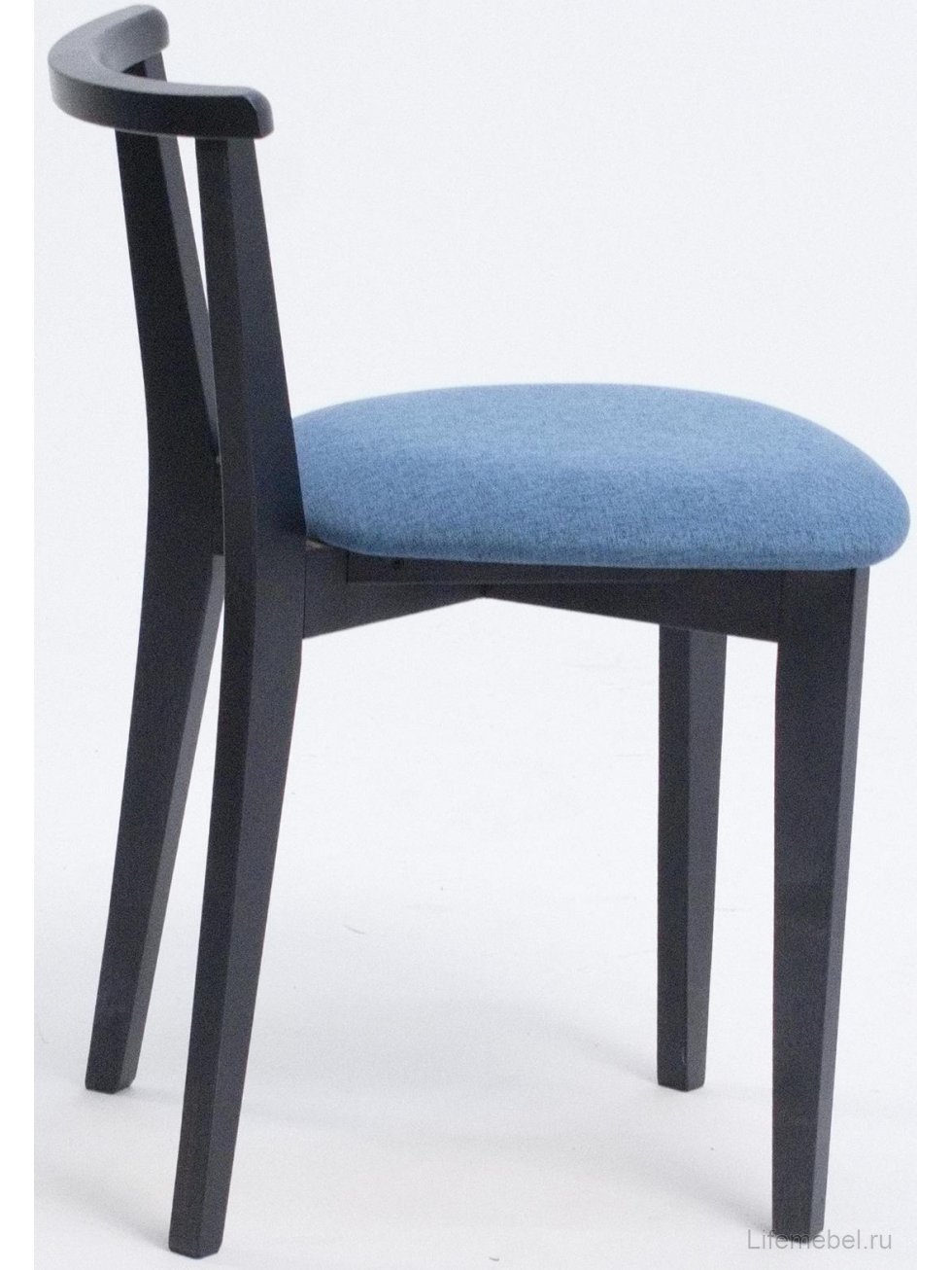 Деревянный стул Франк ПМ черный / синий