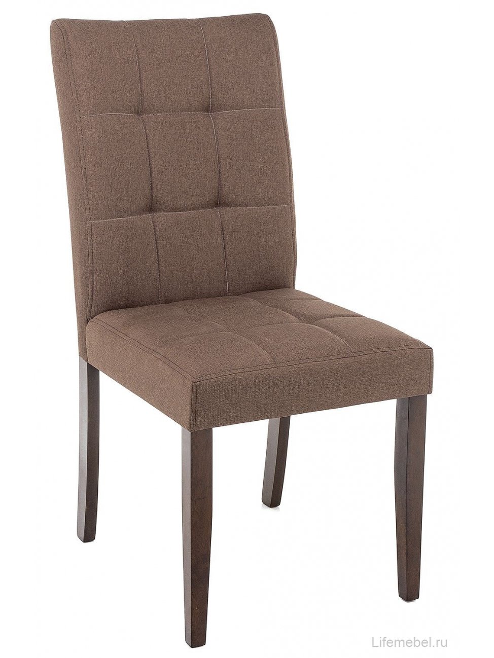 Стул Madina dark walnut / fabric brown