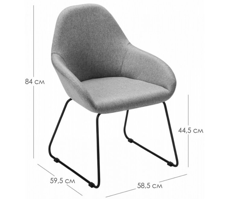 Кресло Kent Diag grey / линк Кресло Kent Diag grey / линк
