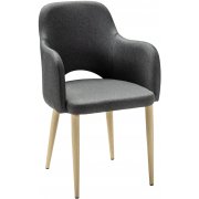 темно-серый / натуральный дуб