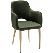 темно-зеленый / натуральный дуб