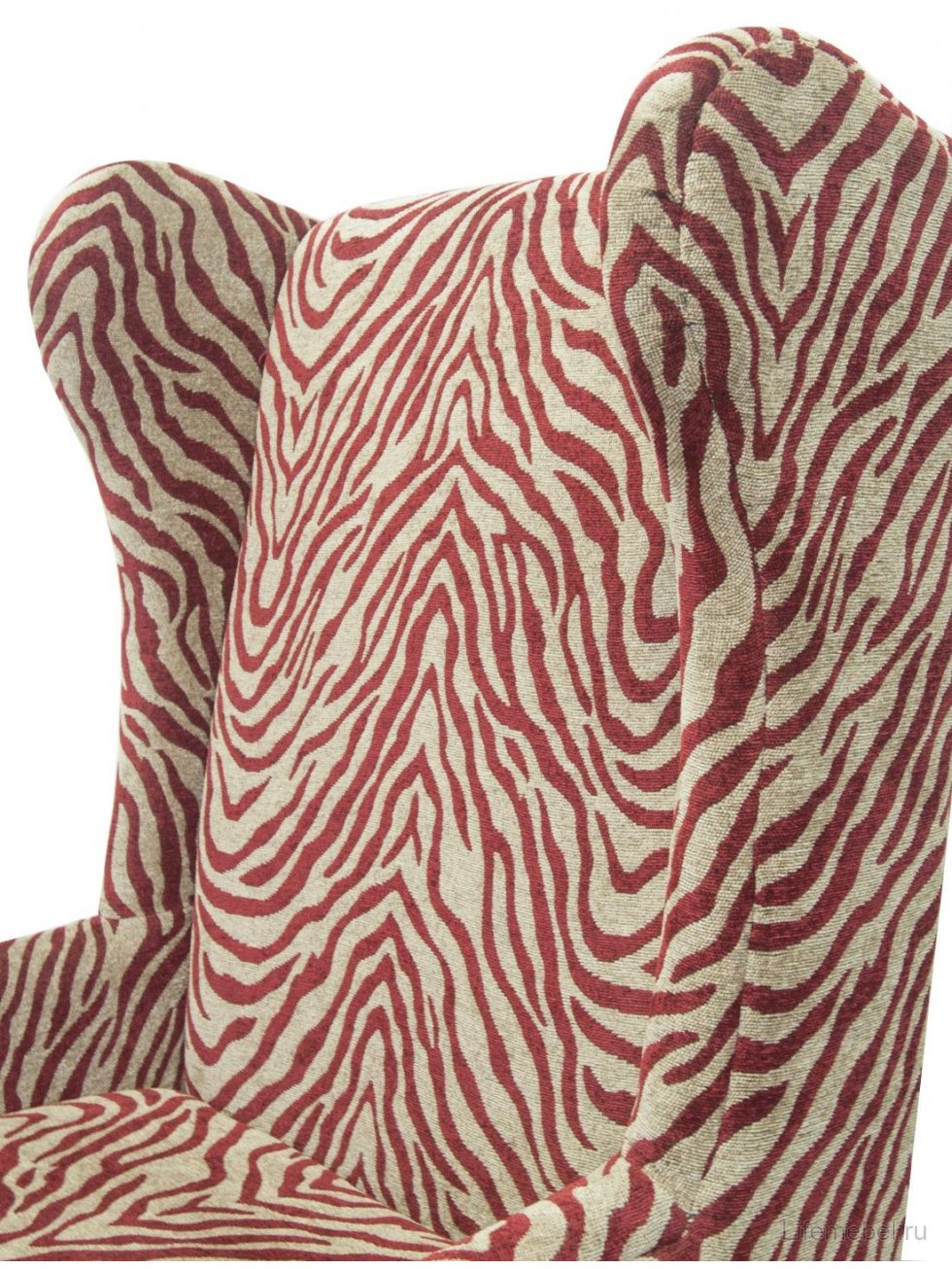 Кресло Zebra KY-3198 красный / бежевый