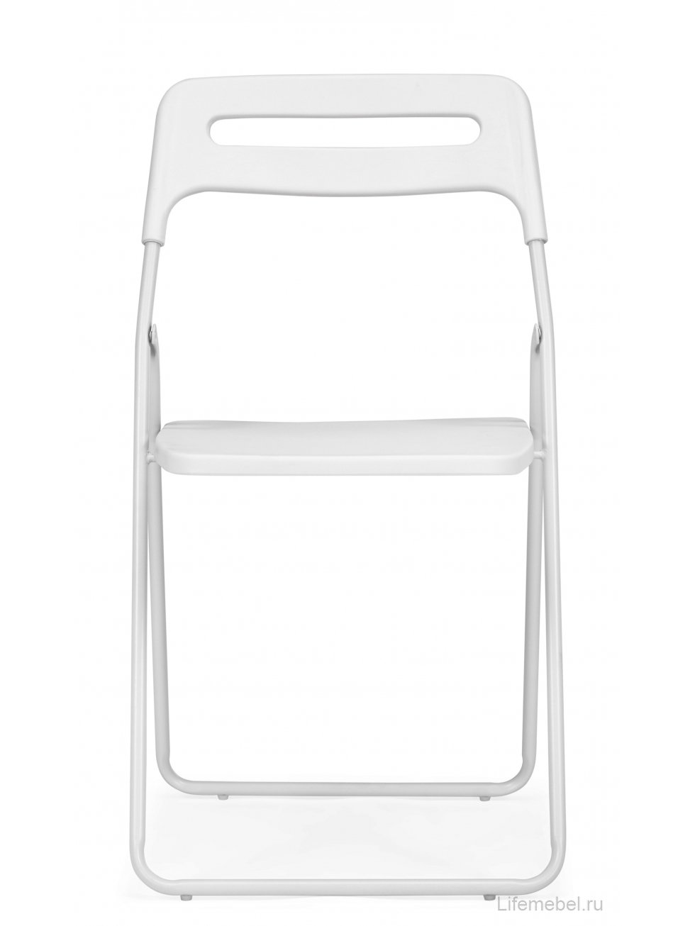 Пластиковый стул Fold складной white