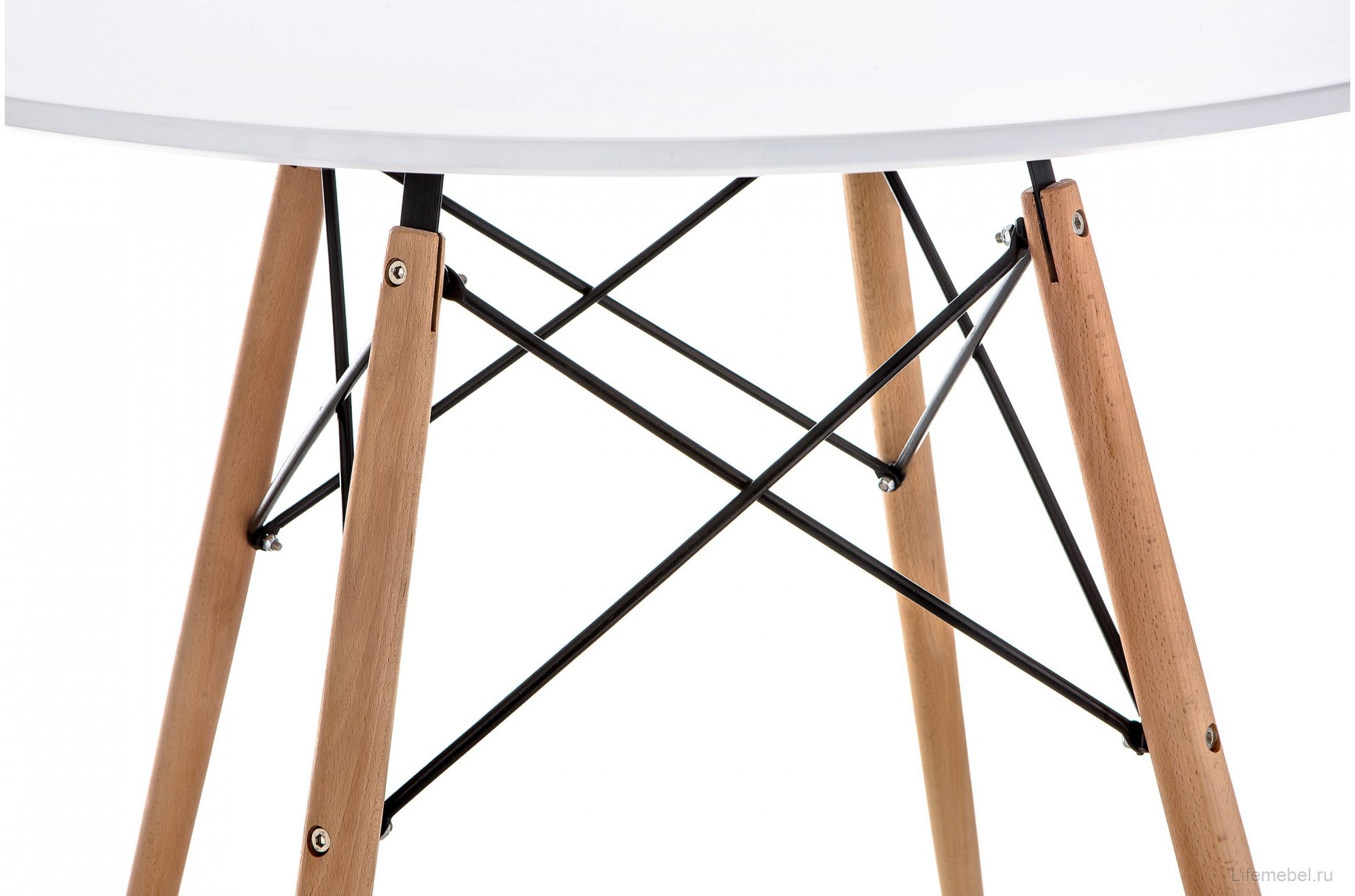 Стол Table 90 white / wood