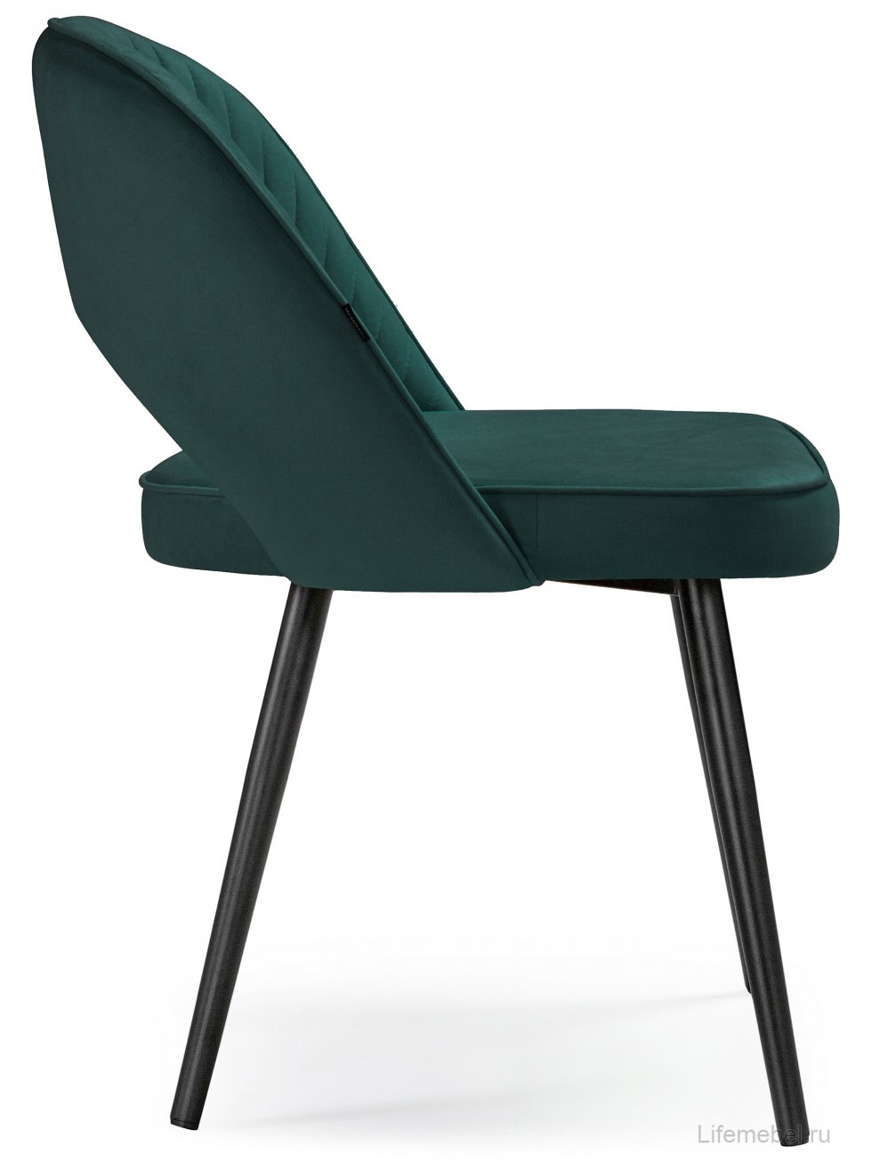 Стул на металлокаркасе Сандвикен velutto 20 / черный