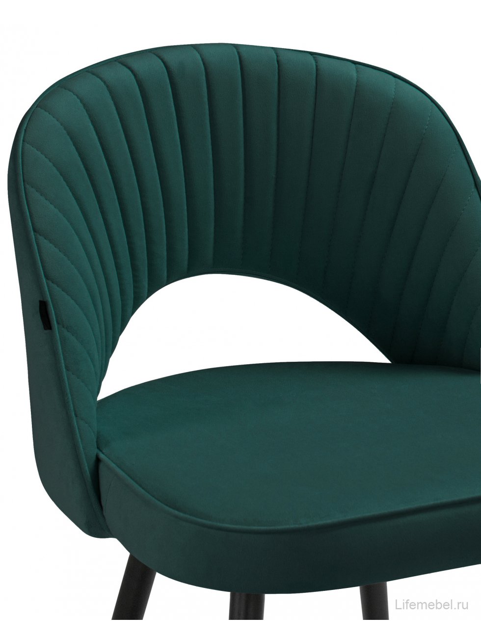 Стул на металлокаркасе Сандвикен velutto 20 / черный