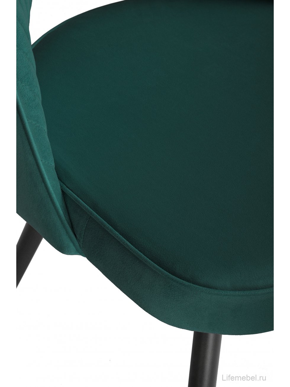 Стул на металлокаркасе Сандвикен velutto 20 / черный