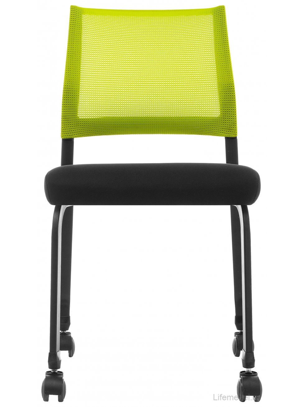 Стул Zola черный / зеленый