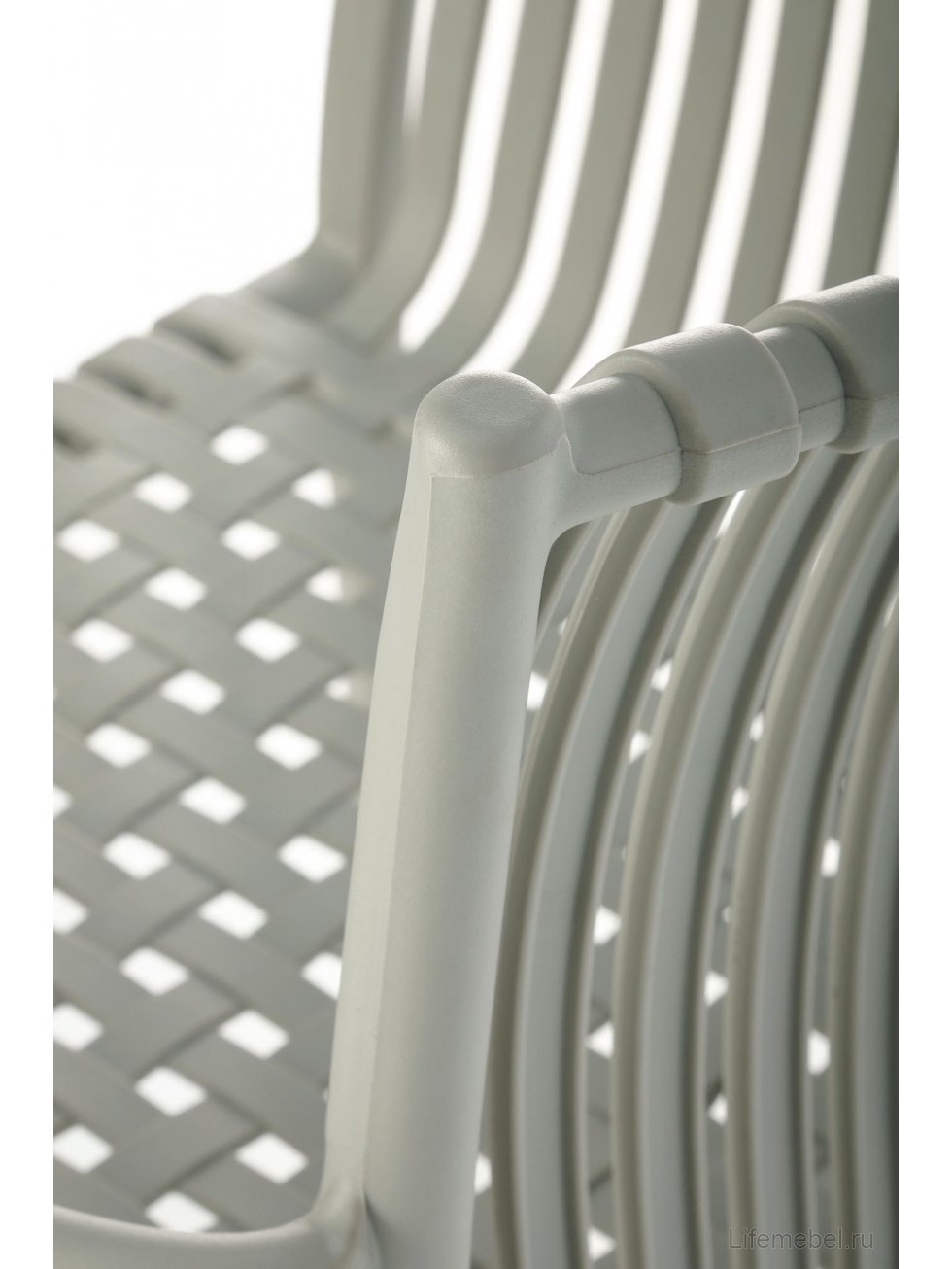 Пластиковый стул Шилд серый