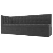 серый велюр