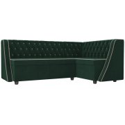 велюр зеленый