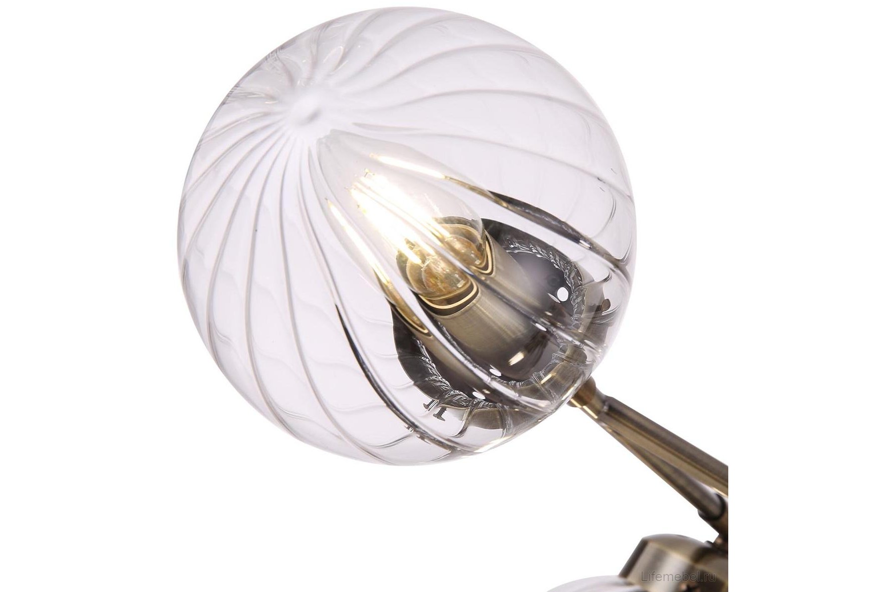 Люстра на штанге Daisy FR5041PL-08BS