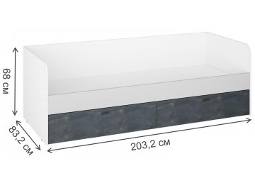 Комплект детской мебели Карей комплектация 1