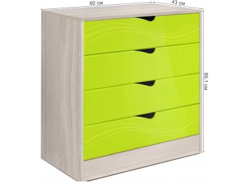 Комплект детской мебели Бриз МДФ