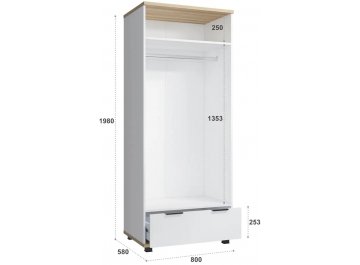 Комплект детской мебели Скайлайт комплектация 4