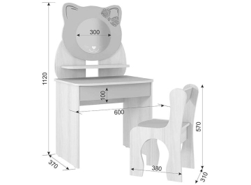 Туалетный столик Котенок