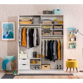 Шкаф-купе детский White